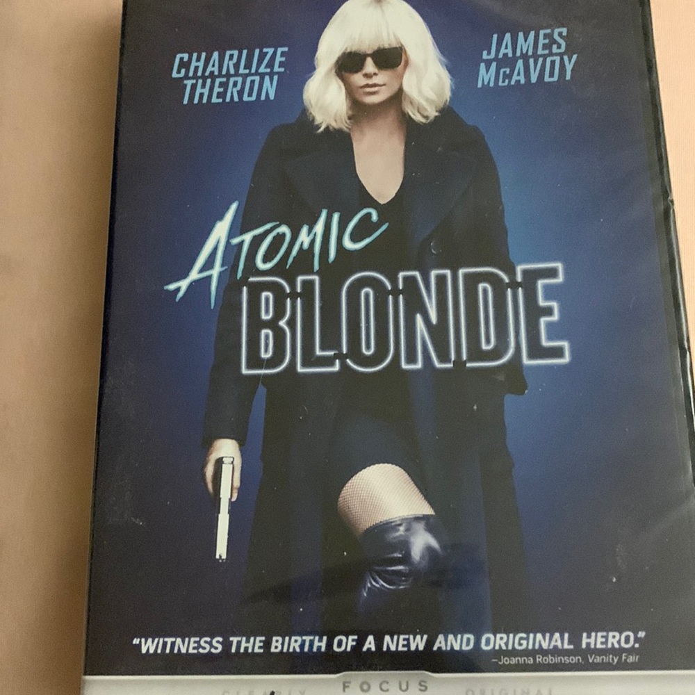 NEW ATOMIC BLONDE DVD Rated R Still in plastic wrap